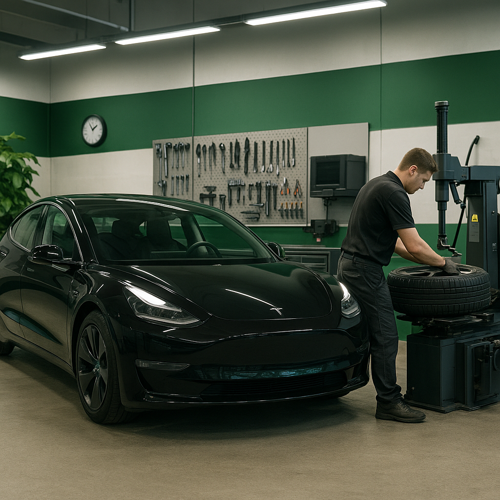 Tesla elektriauto rehvide hooldus Eestis: Praktilised nõuanded ja usaldusväärsed rehvitöökojad